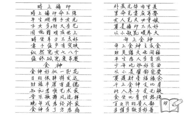 《民间八字实用口诀集锦》 - 图片 3